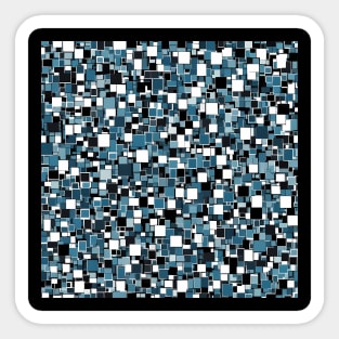 Squares Pattern Sticker